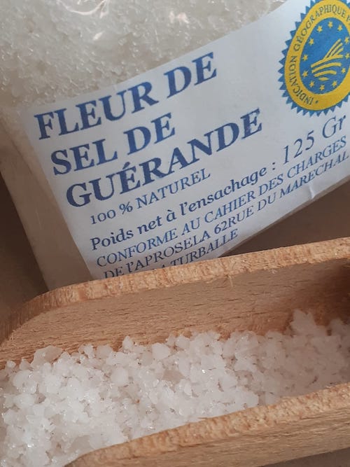 Flor de sal en bolsa