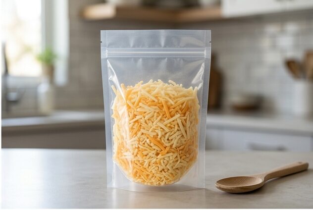 Bolsa de queso rallado