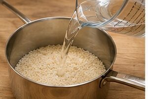 Cuánta agua para cocinar el arroz basmati