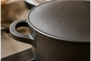 ¿Es segura la olla a presión de aluminio anodizado duro?