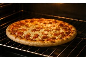 ¿Puedes poner una caja de pizza en el horno?