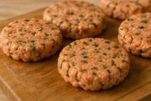 Cómo hacer tortitas de salmón sin huevo