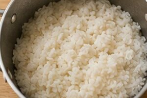 arroz demasiado pegajoso cómo atraparlo