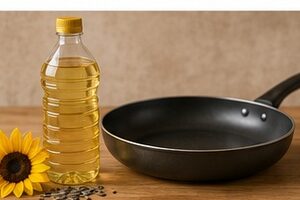 ¿Puedes freír en aceite de girasol?