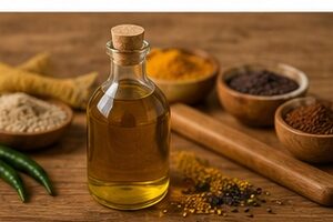 Qué se cocina con aceite de mostaza
